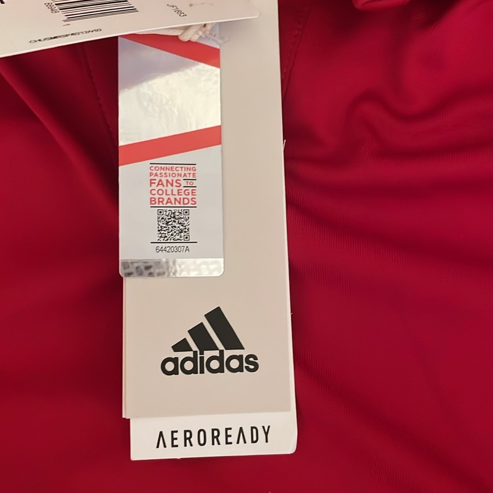 Rutgers Scarlet Knights adidas 2024 Coaches AEROREADY Polo - Scarlet - Picture 2 of 4